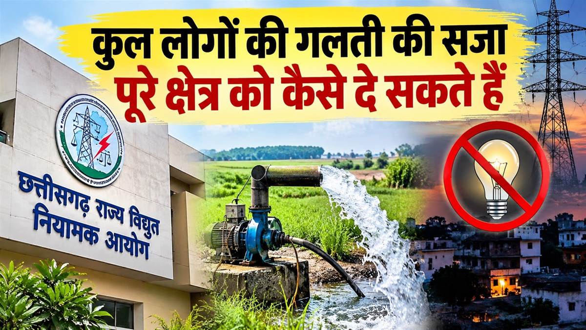 पानी चोरी रोकने अब नहीं कर सकेंगे बिजली कटौती, भिलाई, दुर्ग, रिसाली निकायों को आयोग का निर्देश