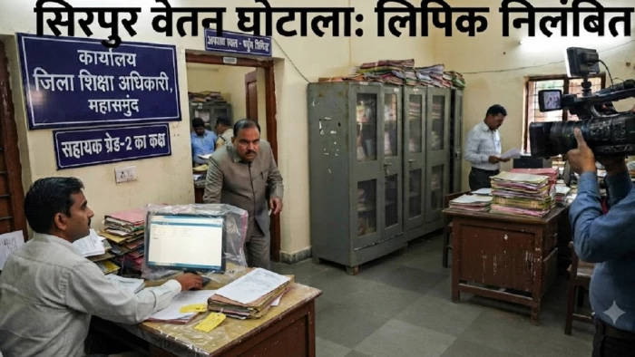 महासमुंद में डिजिटल हस्ताक्षर का दुरुपयोग, लिपिक बना व्याख्याता, आठ माह तक लिया ज्यादा वेतन, अब दर्ज होगा अपराध