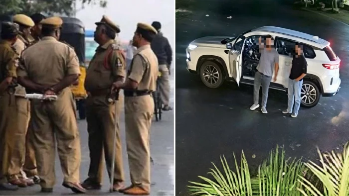 नईदुनिया की खबर के बाद हरकत में आई एमपी पुलिस, CM हाउस के पास पिस्टल लहराकर धमकाने वाले चार आरोपी अरेस्ट