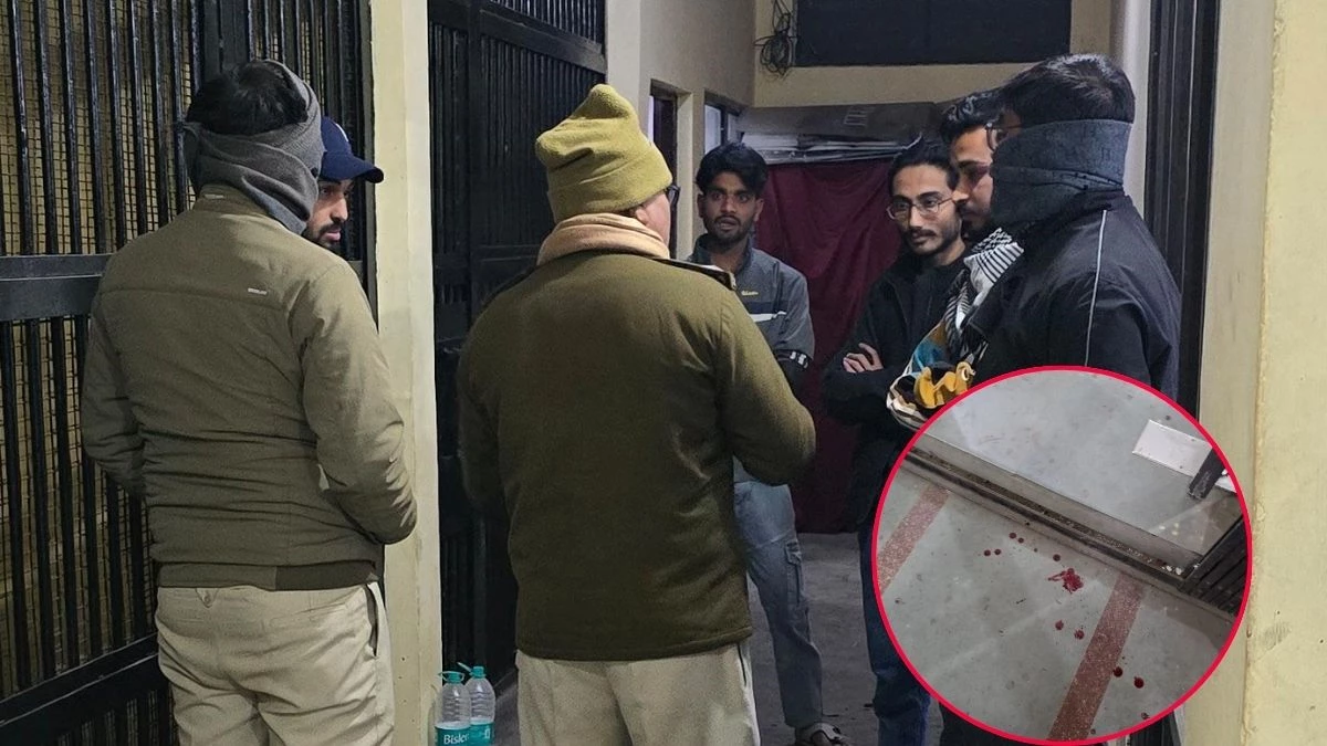 MP Crime: विवाद के बाद थाने पहुंचे आरोपियों ने पुलिस के सामने ही चला दिया चाकू, फर्श पर फैला खून
