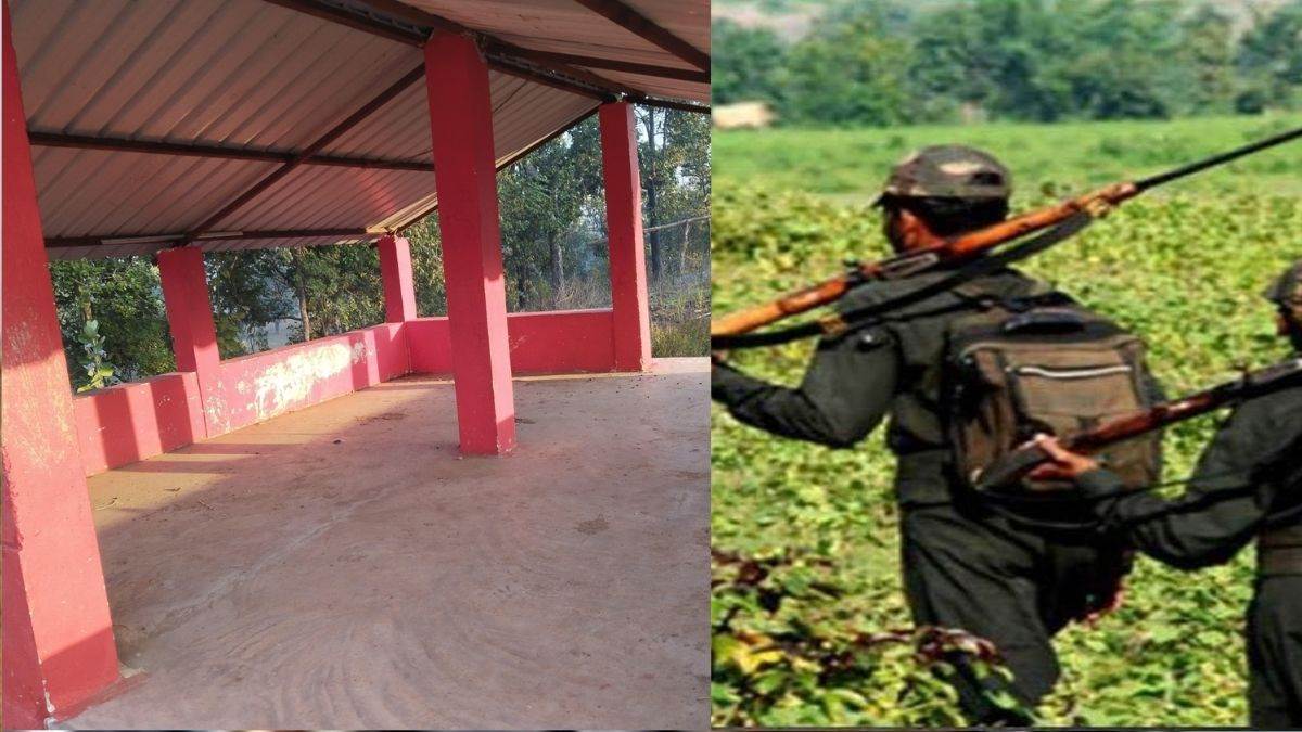 नक्सलियों के अत्याधुनिक कैंप को सुरक्षा बल ने किया ध्वस्त, 300 नक्सली लेते थे प्रशिक्षण