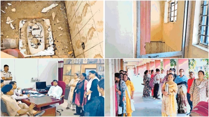 बिलासपुर में स्कूल के टायलेट में पानी डालते ही हुआ धमाका, छात्रा घायल... तीन दिन से चल रही थी साजिश