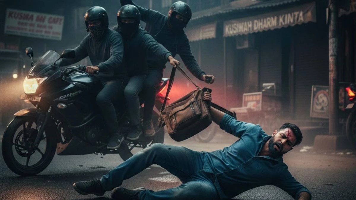 भोपाल में बदमाशों के हौसले बुलंद, श्रीनगर में तैनात एयरफोर्स जवान से लूट, माथे पर लगी चोट