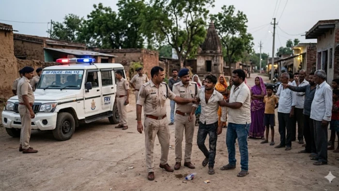 ग्वालियर में फर्जी कॉल कर पुलिस को बुलाया, कॉन्स्टेबल पर पेट्रोल डालकर जिंदा जलाने की कोशिश