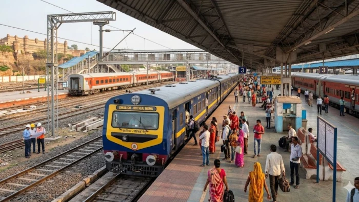 Indian Railway: ग्वालियर से रुठियाई के बीच चलेगी मेमू ट्रेन, शिवपुरी-गुना और बरौनी रूट पर स्पेशल ट्रेन से यात्रियों को राहत