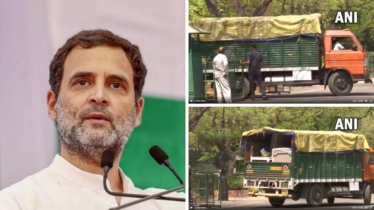 Delhi: लोकसभा सदस्यता रद्द होने के बाद कांग्रेस नेता राहुल गांधी ने खाली किया सरकारी आवास