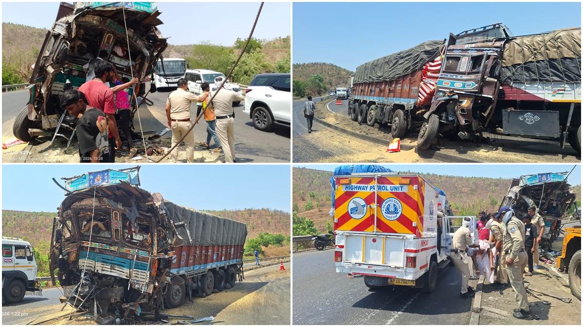 बड़वानी में बिजासन घाट के ब्लैक स्पॉट पर भीषण हादसा, दो लोगों की मौत