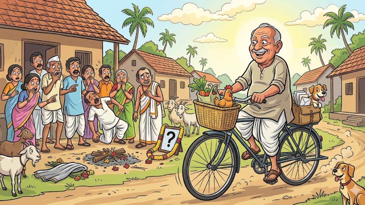 असम में मृत समझकर किया जिसका अंतिम संस्कार, 24 घंटे बाद साइकिल से घर लौटा आया वो इंसान