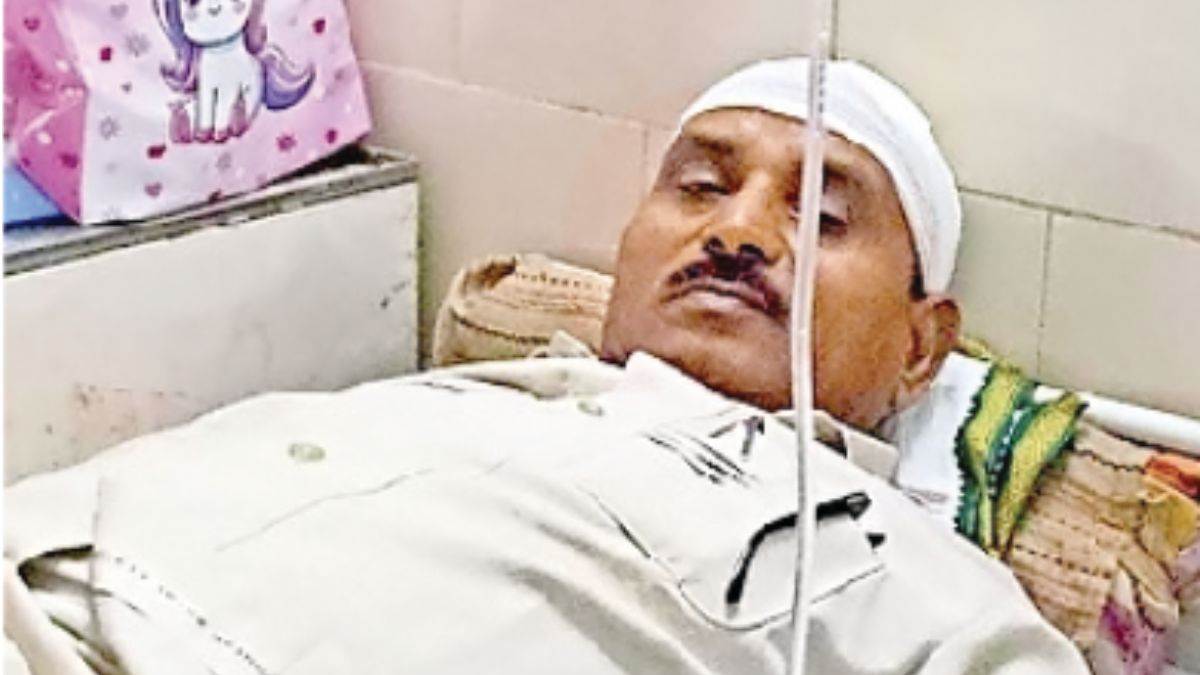 अनूपपुर में बकरी चोरों ने चौकी प्रभारी पर किया पथराव, छीन ली सर्विस रिवाल्वर, सिर में लगे 15 टांके