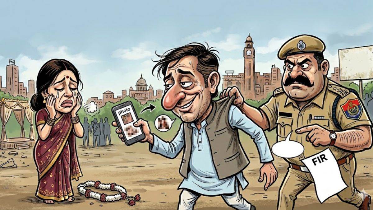 जिस दिन आनी थी बारात उसी दिन युवती स्वजन के साथ पहुंची थाने, शादी का झांसा देकर दुष्कर्म, तस्वीरें मिलने की बात कह तोड़ा रिश्ता