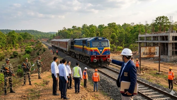 बस्तर को रेल कनेक्टिविटी की बड़ी सौगात, 14 साल बाद अंतिम चरण में दल्लीराजहरा-रावघाट रेललाइन