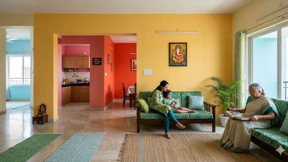 Vastu Tips: दीवारों का सही रंग बढ़ाएगा घर की पॉजिटिव एनर्जी, जानिए किस कमरे के लिए कौन-सा शेड है बेस्ट