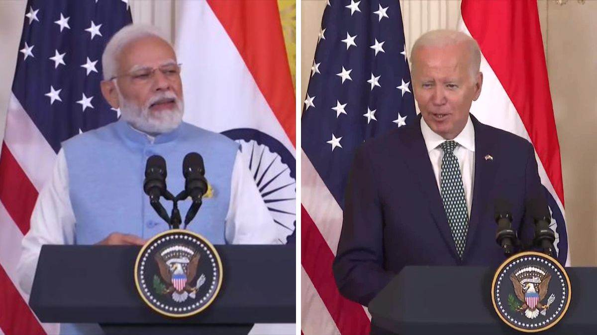 PM Modi US Visit द्विपक्षीय बैठक के बाद पीएम मोदीबाइडेन का साझा बयान