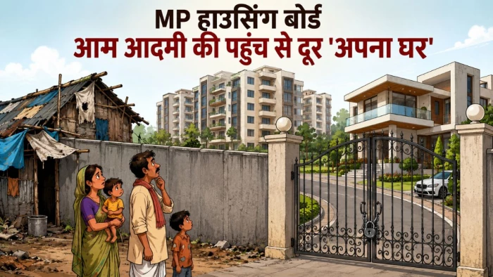 भोपाल के कटारा में 71 लाख और खजूरी में 1 करोड़ का मकान; जानिए क्यों MP हाउसिंग बोर्ड के नए प्रोजेक्ट्स सुनकर आम आदमी के छूट रहे पसीने