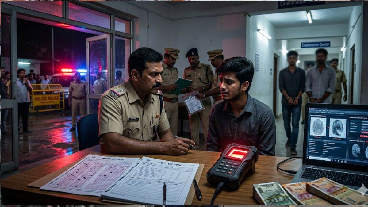 बिहार में NEET री-एग्जाम में सॉल्वर गैंग का पर्दाफाश, असली की जगह नकली परीक्षार्थियों ने लिखे पेपर; 30 गिरफ्तार