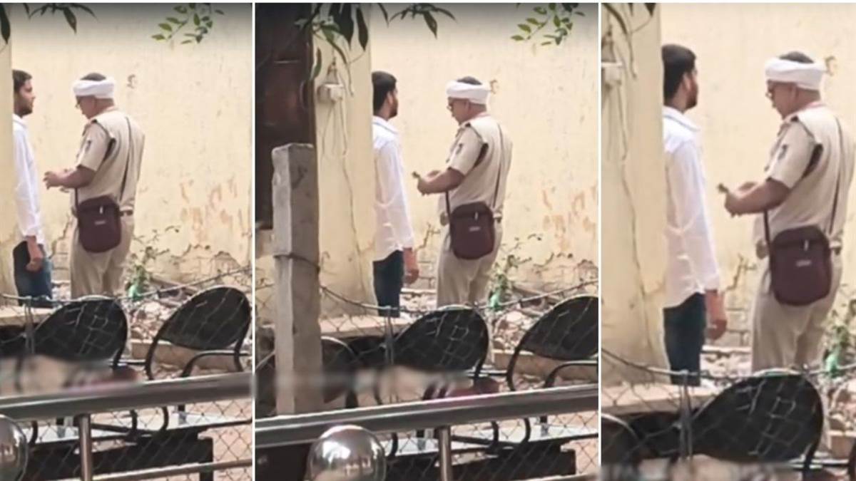 जनकगंज थाने में खुलेआम रिश्वत लेकर नोट गिन रहा था दारोगा, वकील ने बनाया Video, एसएसपी ने किया लाइन हाजिर