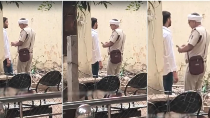 जनकगंज थाने में खुलेआम रिश्वत लेकर नोट गिन रहा था दारोगा, वकील ने बनाया Video, एसएसपी ने किया लाइन हाजिर