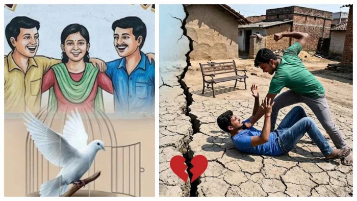 'दोस्त-दोस्त ना रहा, प्यार-प्यार ना रहा...'; कोरबा में दोस्त ने ही दोस्त को कूट दिया!