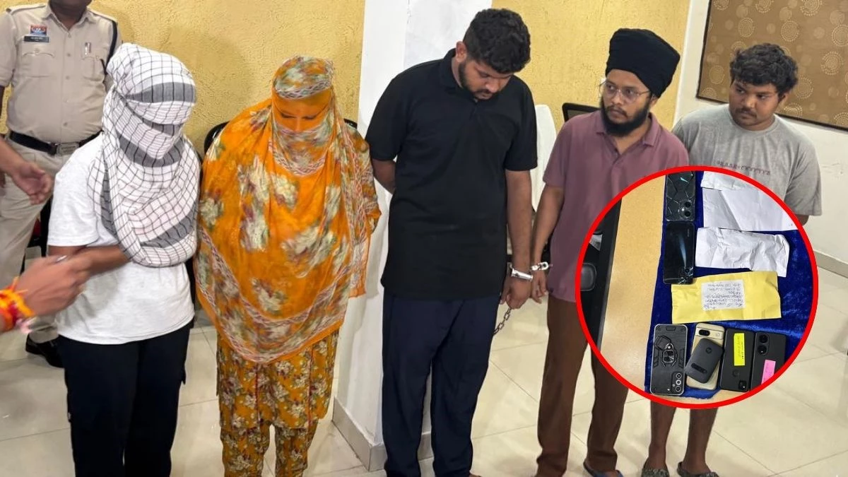 रायपुर में ड्रग्स सिंडिकेट चलाने वाले गिरोह के 6 सदस्य गिरफ्तार, पुलिस ने बरामद किया 57 लाख का चिट्टा