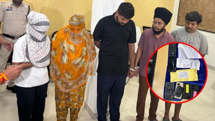 रायपुर में ड्रग्स सिंडिकेट चलाने वाले गिरोह के 6 सदस्य गिरफ्तार, पुलिस ने बरामद किया 57 लाख का चिट्टा