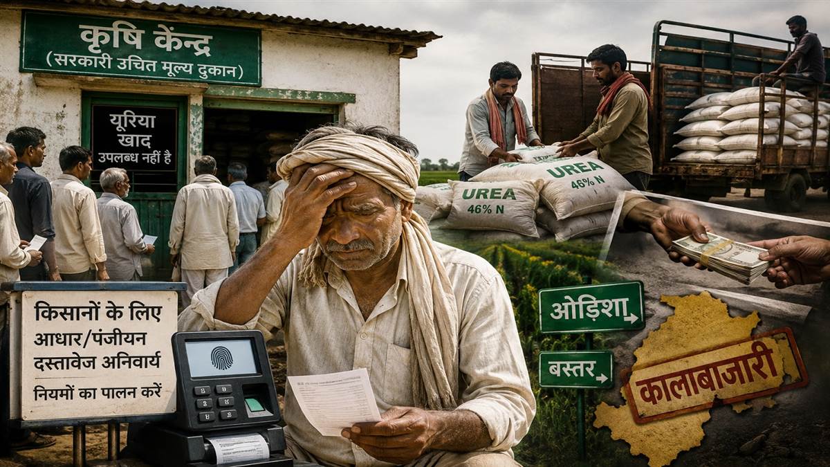 धमतरी के हिस्से के यूरिया की ओडिशा और बस्तर में खपत, जिम्मेदारों ने आंखे मूंदी, संचालकों पर कालाबाजारी के आरोप