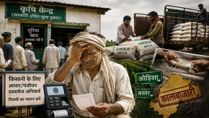 धमतरी के हिस्से के यूरिया की ओडिशा और बस्तर में खपत, जिम्मेदारों ने आंखे मूंदी, संचालकों पर कालाबाजारी के आरोप