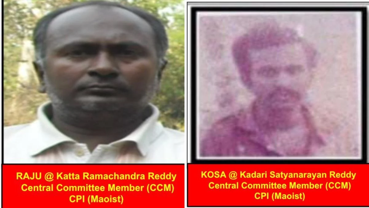 छत्तीसगढ़ में सुरक्षा बलों को बड़ी सफलता, 40-40 लाख के इनामी दो माओवादी ढेर