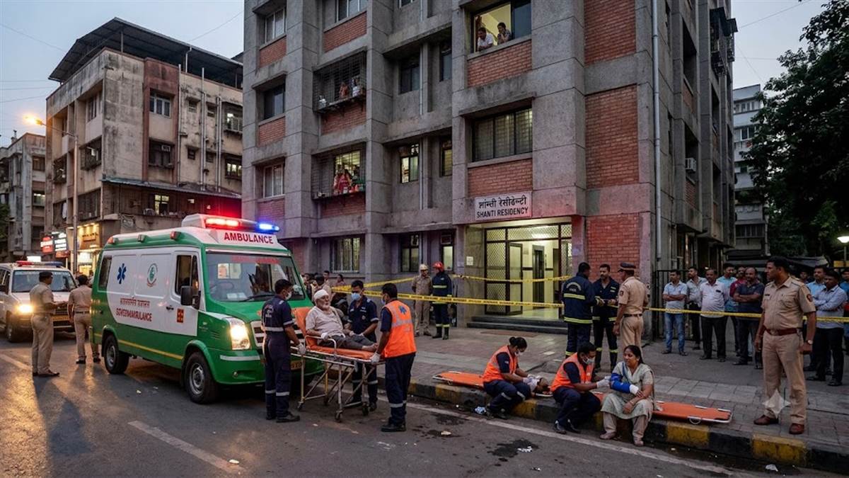 इंदौर में 40 साल पुरानी इमारत की लिफ्ट टूटी, दूसरी मंजिल से गिरकर सात लोग घायल, एक गंभीर