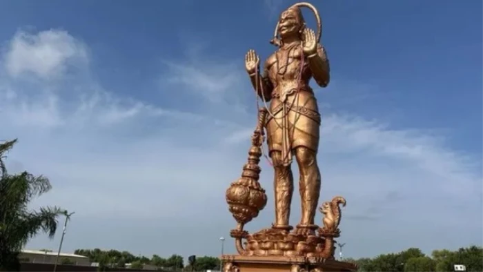 टेक्सस में 90 फीट ऊंची हनुमान प्रतिमा को गिराने की धमकी, पूर्व अमेरिकी सैनिक ने यूट्यूबर को दिया मुंहतोड़ जवाब