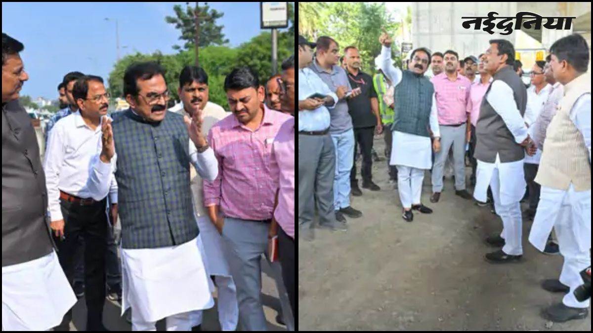 बैरागढ़ एलिवेटेड ब्रिज पर विधायक ने दिखाई खामियां, PWD मंत्री ने लगाई फटकार, निर्माण एजेंसी पर 20 लाख का जुर्माना