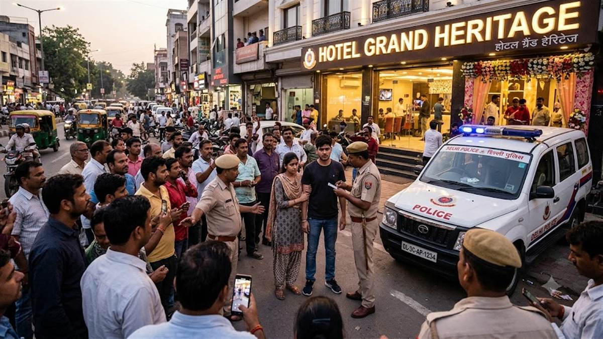 उज्जैन के होटल में नाबालिग लड़की के साथ मिला मुस्लिम युवक, हुआ हंगामा, पुलिस के हवाले किया