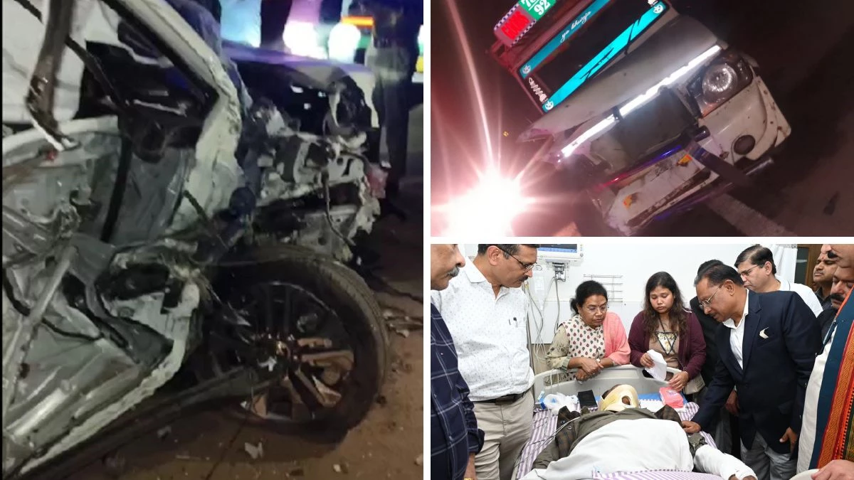Ramvichar Netam: छत्तीसगढ़ के मंत्री नेताम सड़क हादसे में घायल, ग्रीन कॉरिडोर से लाया गया रायपुर, CM साय मिलने पहुंचे