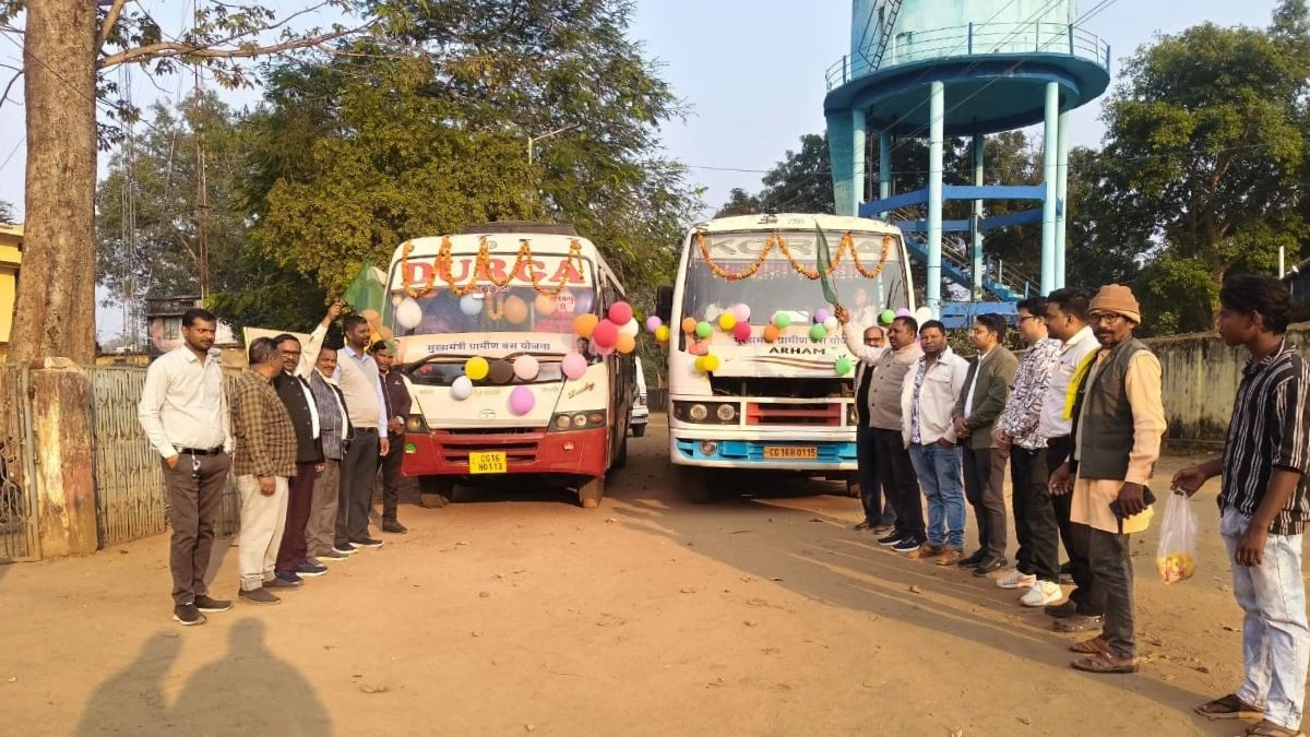 राजनांदगांव-कोरबा में मुख्यमंत्री ग्रामीण बस सेवा शुरू करने की तैयारी, बढ़ेगी कनेक्टिविटी