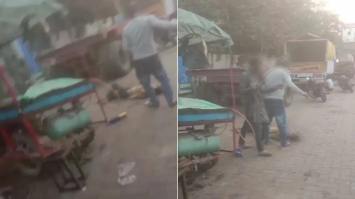 मध्य प्रदेश में शर्मनाक घटना, शराबी ने सड़क पर सो रहे दिव्यांग पर किया पेशाब; Video Viral