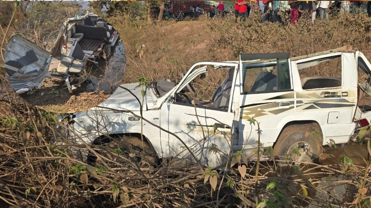 Bhilai में रॉन्ग साइड से आ रही पिकअप ने सूमो को मारी जोरदार टक्कर, चालक की मौके पर मौत