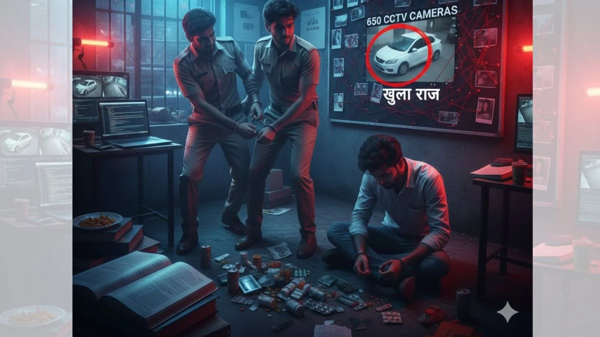 नशे की लत ने बीटेक छात्रों को बनाया लुटेरा, 650 CCTV कैमरों से खुला राज, दो गिरफ्तार