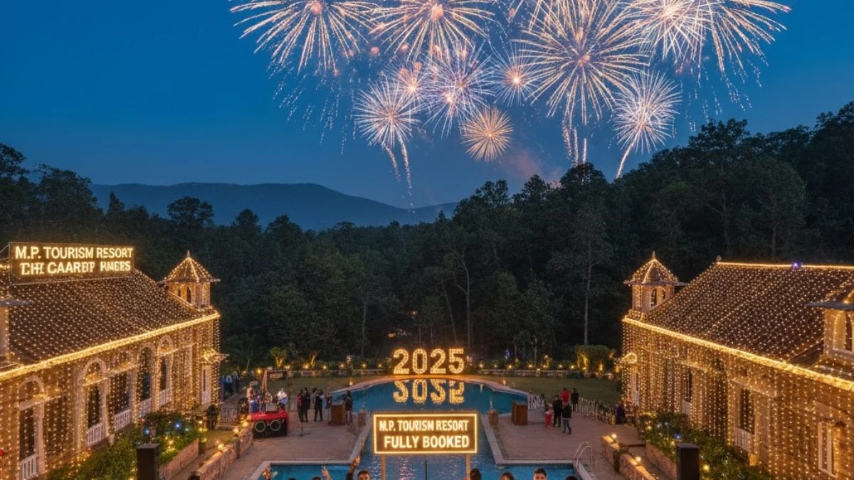 MP में नए साल का जश्न... पर्यटन निगम के होटल-रिसॉर्ट 95% बुक, पचमढ़ी और नेशनल पार्क में 'नो रूम' की स्थिति