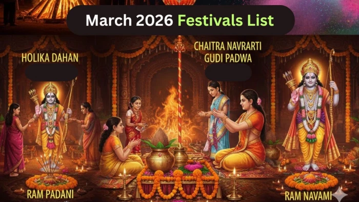March Festivals List: मार्च में त्योहारों और छुट्टियों की धूम... 3 को होलिका दहन और 19 से शुरू होंगे चैत्र नवरात्र, देखें पूरी लिस्ट