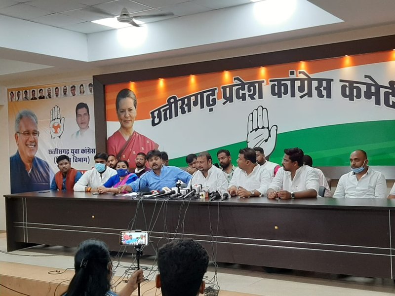 Press conference : राज्य सरकार की सफलताओं के चलते बेरोजगारी की दर घटी और रोजगार मिला : निखिल द्विवेदी