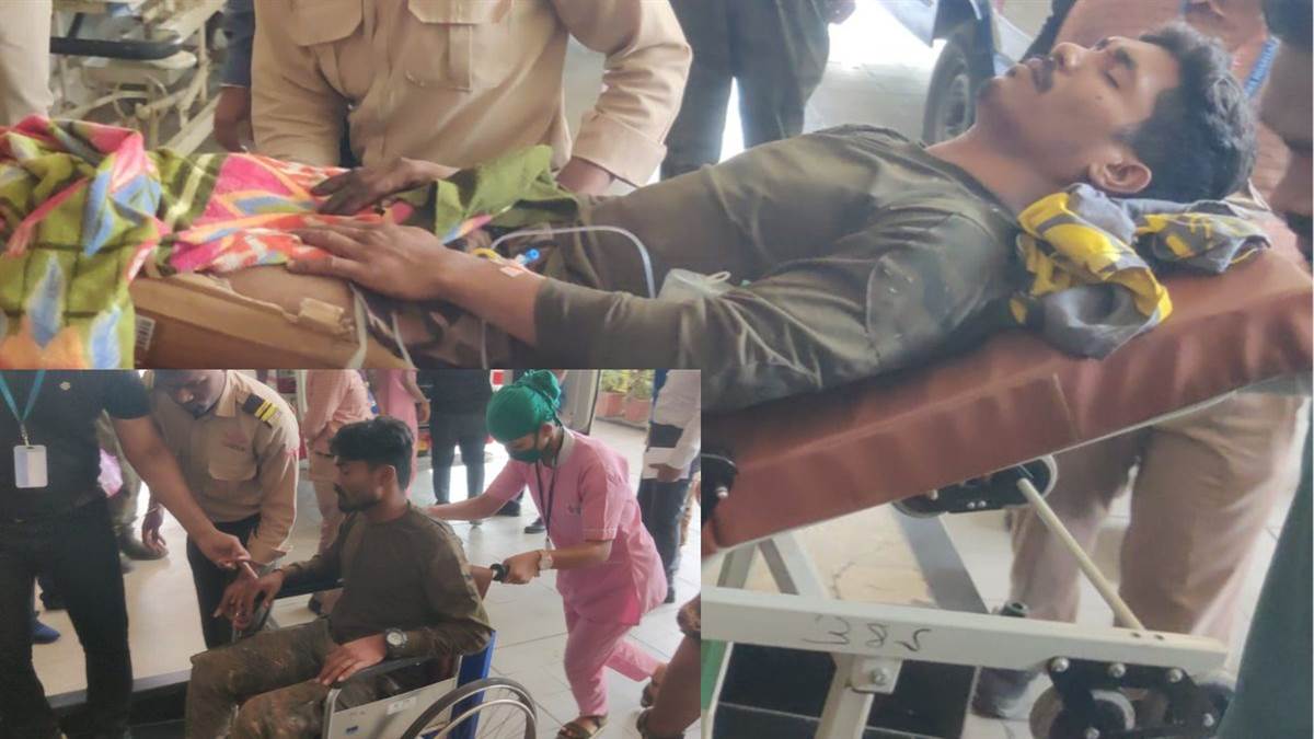 IED Blast in Dantewada छत्‍तीसगढ़ के दंतेवाड़ा में IED ब्‍लास्‍ट में