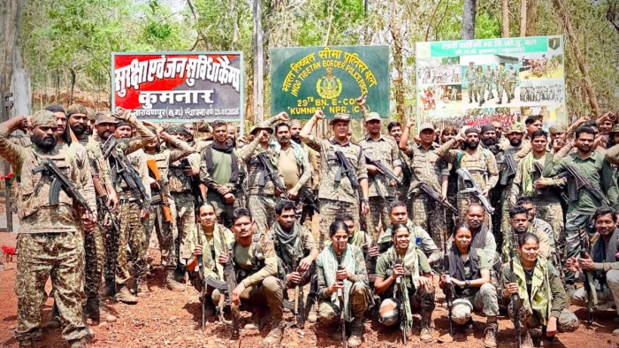 माओवादियों का 'सेफजोन' माने जाने वाले दुर्गम क्षेत्र कुमनार में पुलिस का अंतिम सुरक्षा कैंप स्थापित