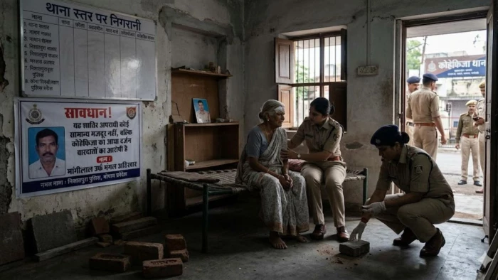 पुलिसकर्मी के घर में घुसकर लूट करने वाला आरोपी है शातिर बदमाश, चार दिन पहले प्रेमिका से की थी मारपीट