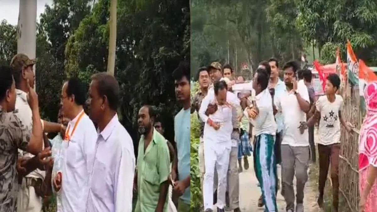 Bengal Election 2026: पश्चिम बंगाल में बीजेपी उम्मीदवार पर हमला, TMC कार्यकर्ताओं ने सुवेंदु सरकार को दौड़ा-दौड़ाकर पीटा