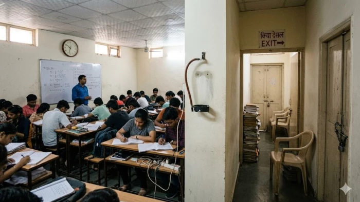 लापरवाही की हद: इंदौर में ढाई हजार से ज्यादा छोटी-बड़ी कोचिंग, आग से निपटने के इंतजाम गिने-चुने में
