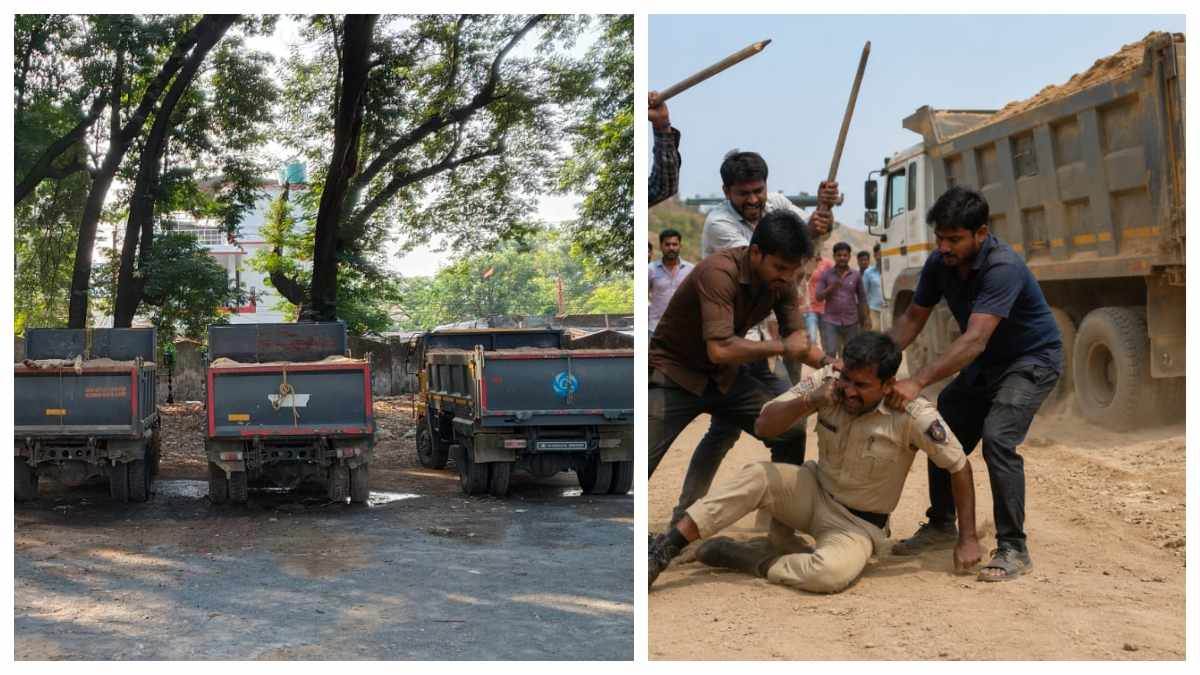 सरगुजा में रेत माफियाओं का आतंक: खनिज आरक्षक को पीटा, रेत लोड टीपर छुड़ाकर फरार