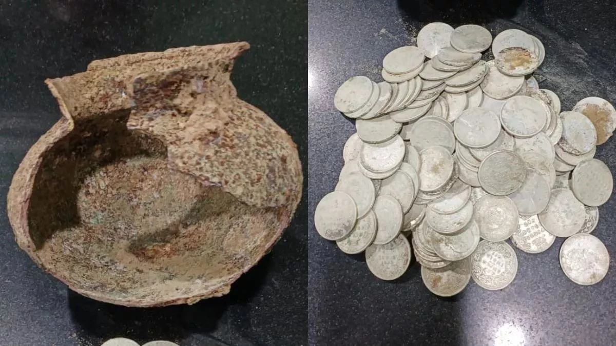 चरवाहे को जमीन में गड़ा मिला प्राचीन सिक्कों से भरा बर्तन, जानें फिर क्या हुआ