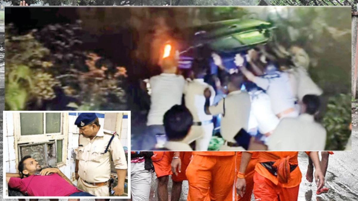 कांवड़ियों को कार ने रौंदा, 4 की मौत… रात 12 बजे एमपी के ग्वालियर में हुआ भीषण हादसा