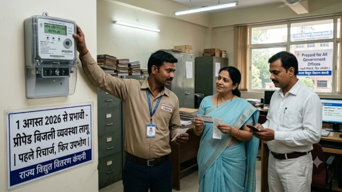 छत्तीसगढ़ में अब मोबाइल की तरह 'रिचार्ज' होंगे दफ्तरों के मीटर, 1 अगस्त से लागू होगी नई व्यवस्था, नोडल अधिकारी भी नियुक्त