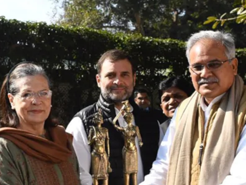 CM Bhupesh Baghel wrote a letter to Rahul Gandhi saying: once again take charge of Congress National President