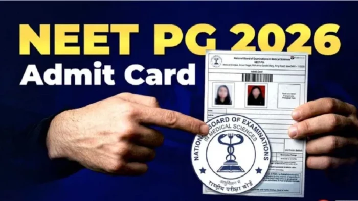 NEET PG 2026 Admit Card: एडमिट कार्ड से लेकर परीक्षा पैटर्न तक... जानें एग्जाम की पूरी डिटेल, कल खुलेगा डाउनलोड लिंक